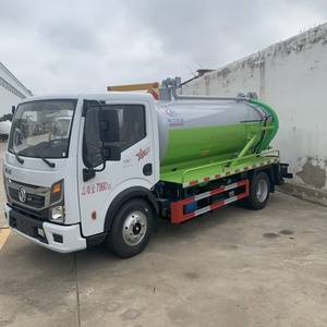Camion à vide Dongfeng 4x2 6 CBM personnalisable pour les tâches d'aspiration des eaux usées et de succion de miel - Product Image 3