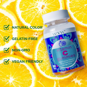 WXW Stock Vitamina C Soporte inmunológico Gomitas Suplementos nutricionales para adultos y recién nacidos Ayudante de Salud de bienestar general - Product Image 4