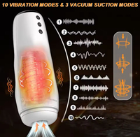 Völlig Neues Design Automatischer Vibrierender Masturbator für Männer Speziell Entwickelt für den Männlichen Komfort