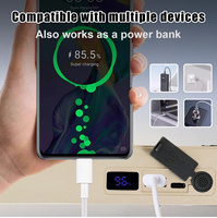 Paquete de Luces LED Recargables con Luz de Alta Potencia COB para Acampar al Aire Libre, Pescar, Lámpara de Carpa Impermeable y Linterna