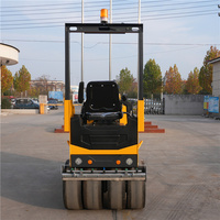 La combinaison de 1.5 tonnes fatigue le compacteur de rouleau de route avec la GRANDE PROMOTION