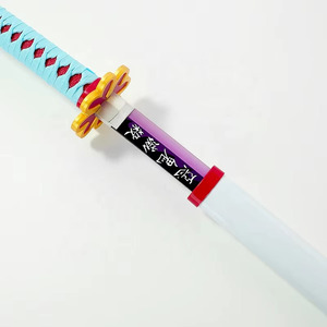 Katana Nichirin <span class=keywords><strong>de</strong></span> <span class=keywords><strong>Mitsuri</strong></span> Kanroji <span class=keywords><strong>de</strong></span> 39.7 Pulgadas con Luz LED, Hoja sin Afilar para Cosplay y Colección - Product Image 4