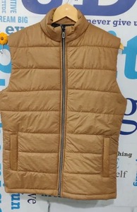 Eco Friendly <b>Mens</b> <b>Half</b> Sleeve <b>Jacket</b> Lightweight & Outerwear With Zipper Closure For Daily Wear Travel Available For Sale - Product Image 6