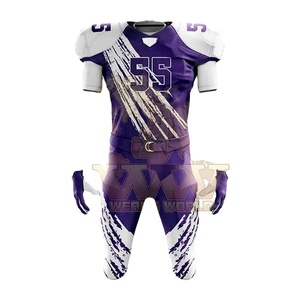 Uniformes de Fútbol Americano con Diseño Personalizado, Impresión Digital, Almohadillas, Tejido de Alta Densidad, Camisetas de Club Impresas con Transpirabilidad y Secado Rápido - Product Image 1