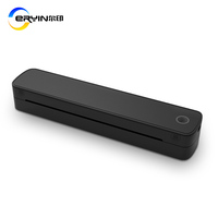 Printer Thermal Nirkabel Portabel A4 untuk Tato, Printer Thermal Bluetooth Tanpa Tinta, Kompatibel dengan Android dan IOS