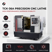 Tour CNC TCK36A de haute vitesse de la marque WOJIE certifié CE pour le travail de précision des métaux