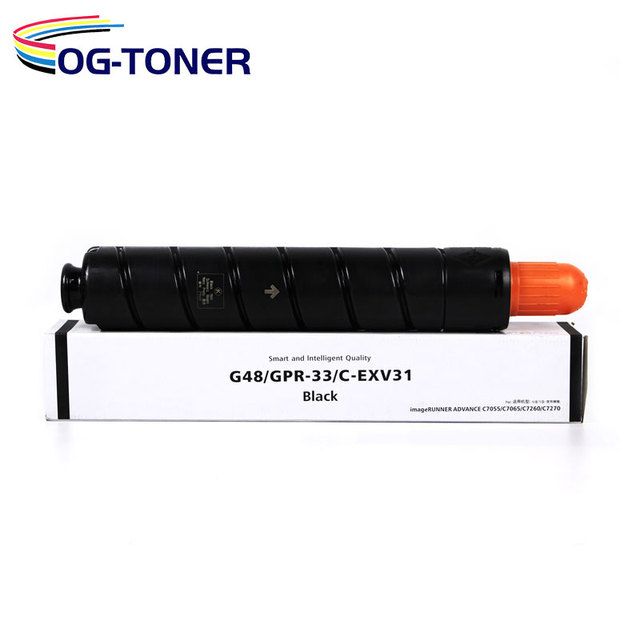 Factory Wholesales NPG48 Toner Compatible for Canon IR ADV C7055 7065 7260 7270 NPG-48 GPR 33 C-EXV31 Toner Cartridge