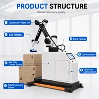 Robot Palettiseur Industriel Intelligent Automatisé à Haute Efficacité pour la Palettisation et l'Emballage Répétitifs de Cartons