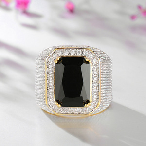 Anello dal Design Quadrato, Stile Audace, Anello da Dito per Uomo - Product Image 4