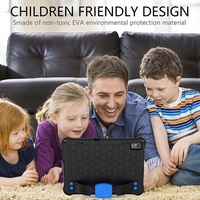 Untuk Lenovo Tab M10 X505/X605/X705 anak-anak ramah tebal busa EVA kasar sabuk bahu pegangan dudukan penutup Tablet