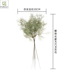 Nouvelle conception de bouquet de gazon artificiel d'extérieur, toucher réaliste, gazon souple en plastique, mini bouquet de gazon, <span class=keywords><strong>plante</strong></span> de <span class=keywords><strong>romarin</strong></span> - Product Image 5