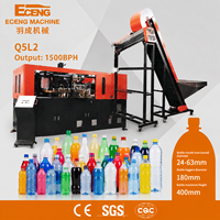 Machine de soufflage de bouteilles d'huile comestible en PET entièrement automatique Eceng Q5L2 pour les grandes bouteilles d'huile en PET de 3L, 4L, 5L