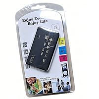 Lecteur de cartes tout-en-un 6-en-1 SD TF CF XD MS MMC externe USB 2.0 Mini Micro M2 pour fabricants de MP3, appareils photo numériques et téléphones