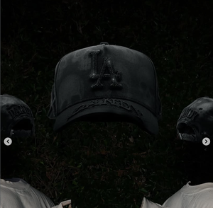 หมวกแก๊ป Gorras El Barbas ปักลาย Rich Forever หมวกเบสบอลผ้าหนังกลับ 5 ชิ้น ทรงโค้ง ปีกโค้ง สไตล์วินเทจ หมวกหนวดเครา ของแท้ ขายส่ง - Product Image 4