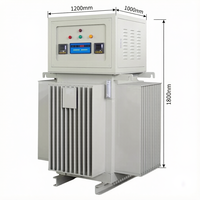 Régulateur de tension à induction immergé dans l'huile, adapté à divers environnements difficiles, fabriqué par l'usine d'origine, 100 kVA