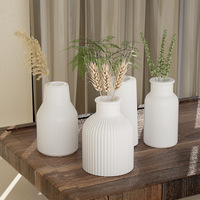Moule en silicone V10293 pour vase, idéal pour la résine, le moulage DIY en époxy et le plâtre, pour un vase à fleurs unique, idée cadeau pour la décoration intérieure