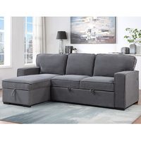 Vende caliente y obtén sofá cama gigante barato Dos asientos sofá cama beige muebles personalizables sofá cama moderno