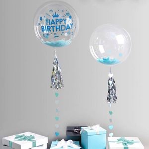Ballon Bobo transparent pour mariage, 10-36 pouces, ballon à bulles en hélium transparent, ballon Bobo extensible en PVC, ballon Bobo transparent Elite pour fête - Product Image 3