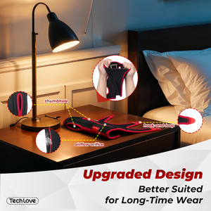 手根管手首スプリントサポートブレース通気性ナイト圧縮ラップフィットネスハンドサポートとスプリント付き - Product Image 3