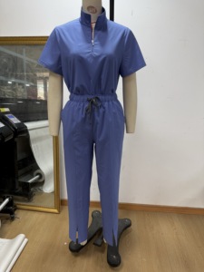 도매 맞춤형 통기성 2/3/4/5-in-1 의료 간호 스크럽 유니폼 세트 남녀 공용 치과 제조사 병원 - Product Image 6