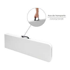 <b>Folding</b> <b>bench</b> 183x28x44 cm. - Product Image 4