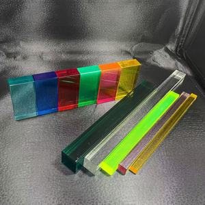 Nhà Máy Bán Buôn Cao Minh Bạch 2Mm-170Mm Màu PMMA Nhựa Acrylic Que Vuông Cho Ledlighting - Product Image 4