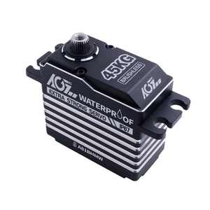 AGFRC Produit phare A81BHMW Servo RC étanche 45KG Brushless 3BB pour commande d'accélérateur et direction, pour voitures RC 1/8 et bateaux RC, Pièces pour garçons - Product Image 3