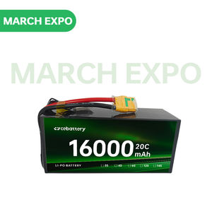 하이 퀄리티 16000mah 충전식 6S 12S <span class=keywords><strong>14S</strong></span> 22.8V 25C FPV 리튬 이온 리포 배터리 셀 RC 자동차/무인 항공기 리튬 배터리 팩 - Product Image 2
