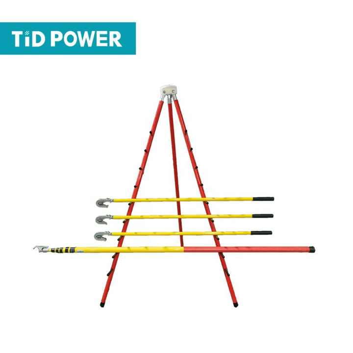 High Voltage 33kv Electric Insulation Fiberglass Sticks