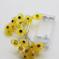 Guirlandes lumineuses LED en forme d'abeille, étanches IP43, avec 8 fonctions pour les patios extérieurs, les jardins, les vacances, les mariages, les événements