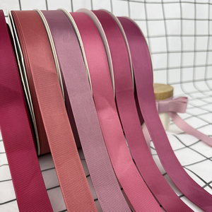 高級エコフレンドリーローズカラーグログランリボン 結婚式 バレンタインデー クリスマス 誕生日 プロポーズ 記念日 ギフトラッピング - Product Image 3