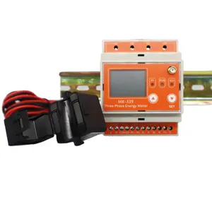 4G 380V 100A Lcd Display Rs485 Communication 3 Phase 4 Wire Guide Rail Bidirectional Energy Meter