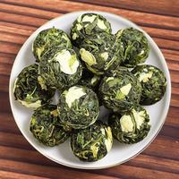 [Authentique Jasmine Dragon Pearl] Thé en feuilles de jasmin fermenté 2025, parfum floral, méthode de brassage traditionnelle, extra