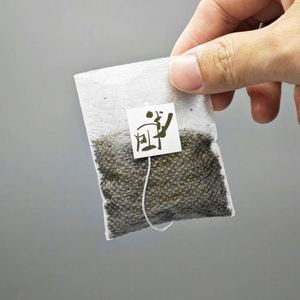 Sachets de thé jetables écologiques en non-tissé, sachets de thé personnalisés pour thé en vrac, cafés, restaurants et vente au détail - Product Image 3