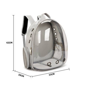 Transparent Pet <b>Carrier</b> <b>Backpack</b> Capsule Design Travel Tote Breathable Space Bag Pet <b>Carrier</b> Bag Large Capacity for Dogs <b>Cats</b> - Product Image 6