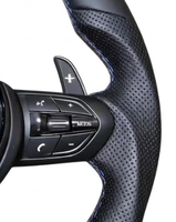 Volant en cuir personnalisé pour BMW F30 F10 F20 F32 F36 F80 M3 M4 M5 M6, amélioration de l'intérieur