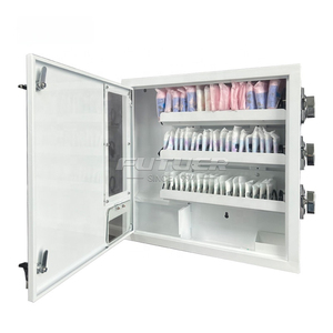 Petit distributeur automatique de préservatifs, serviettes hygiéniques et tampons pour hôtels, avec 3 boutons rotatifs - Product Image 1