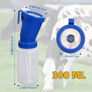 300ml PP材料獣医薬用バスカップブラシ牛乳首ディップカップティーチディッパー用 - Product Image 2