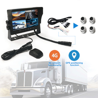 Monitor para Camión SeemeTech de 7 Pulgadas TFT IPS LCD 1024x600 GPS 4G WIFI Pantalla Dividida Tarjeta SD Cámara de Reversa Control Remoto 1 Año de Garantía