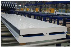 Các nhà máy sản xuất tùy chỉnh kim loại Polyurethane Panel tấm bánh sandwich