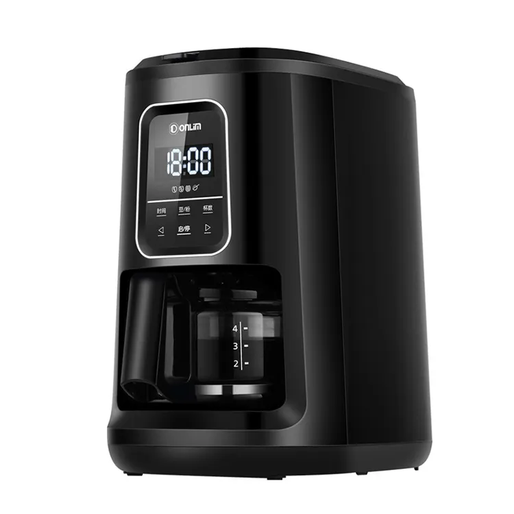 Offre Spéciale populaire pas cher avec broyeur machine machine à café expresso automatique machine à café cafetière à infusion à froid
