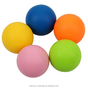 2025新しいカスタムロゴシリコンマッサージボールエコフレンドリーな理学療法ホームジムエクササイズヨガマッサージボール - Product Image 6