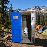 Toilettes portables en PEHD, prix direct usine, écologiques, résistantes aux UV, pour extérieur, parcs, fermes et cours