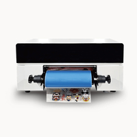 Printer UV DTF A3 Baru 2024 Lebar Cetak 30cm LED Curing Garansi 1 Tahun Head Epson Otomatis untuk Pembungkus & Label Cangkir Kustom