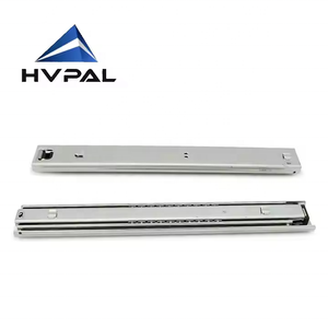 HVPAL 120KG <span class=keywords><strong>Rail</strong></span> coulissant à trois sections robuste pour armoires et tiroirs en acier laminé à froid - Product Image 1
