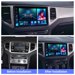 Meihua 10 pouces Android AUTO GPS stéréo pour lecteur DVD CarPlay USB amplificateur aide inverse pour <span class=keywords><strong>Volkswagen</strong></span> GOLF TOUR 2016-2024 - Product Image 3