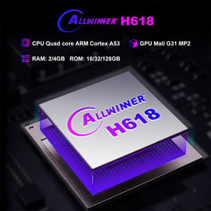 H96 H618บวกกับกล่องสมาร์ททีวีพร้อมแอนดรอยด์14 ALLWINNER H618 Quad Core Dual Band WiFi Dual Band WIFI เล่น BT5.4มีเดียพร้อมรีโมทคอนโทรล - Product Image 3