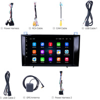 Pemutar Multimedia Mobil Android OS untuk Mercedes Benz SLK Class R171 SLK200 SLK280 GPS WiFi untuk Layar Sentuh 1GB RAM 16GB