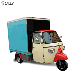 Gran oferta 2025, carrito de almacenamiento de alimentos móvil eléctrico, triciclo expendedor de comida rápida multiusos para <span class=keywords><strong>Pizza</strong></span>, jugo de fruta, camión de helados - Product Image 4