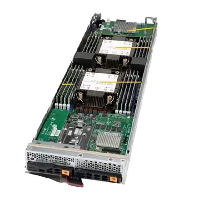 Second Hand Supermicro Superblade 8u Combasst Sbi 420p 1t3n Superblade Dual Socket P LGA 4189 DDR4 Blade Server